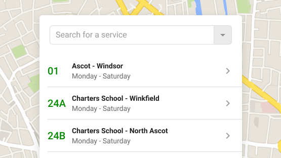 Bus tracker instructions