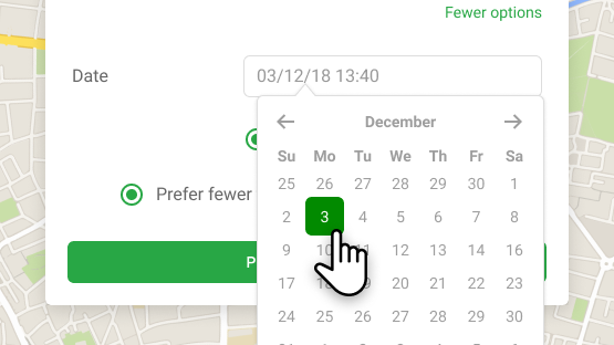 Journey Planner instructions