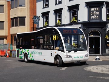 White Program Bus Bus Services | White Bus