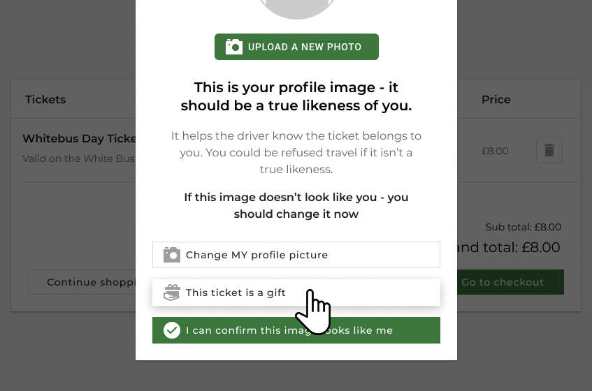 Ticket Gifting Instructions